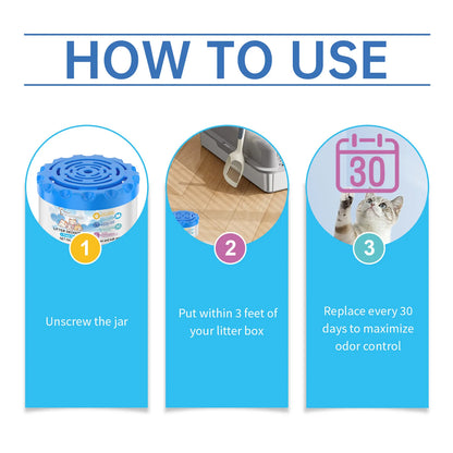 FreshPaws™ Litter Box Deodorizing Gel