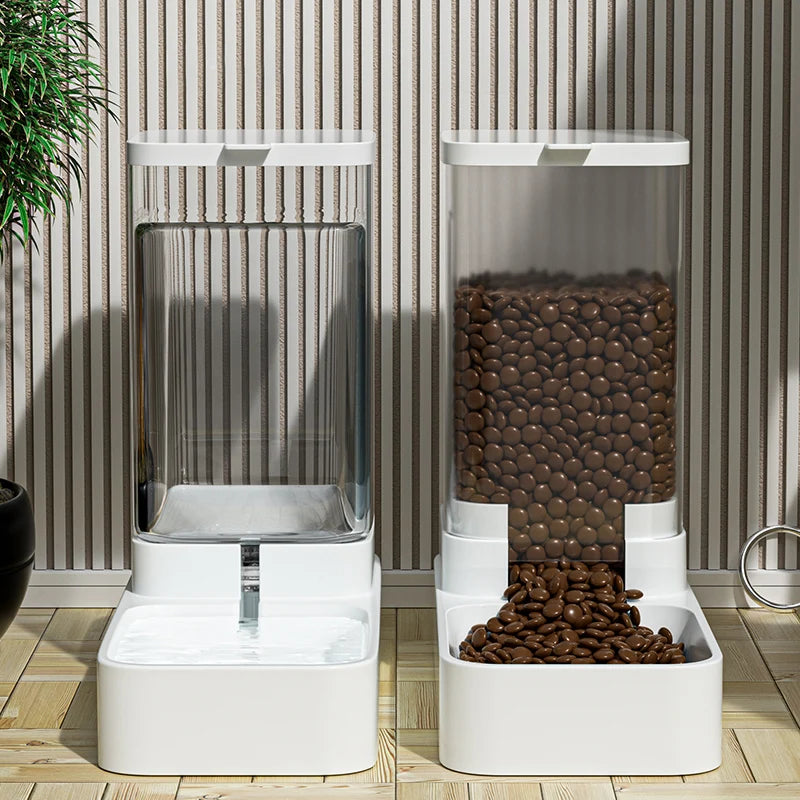 HOOPET Automatic Pet Feeder & Water Dispenser