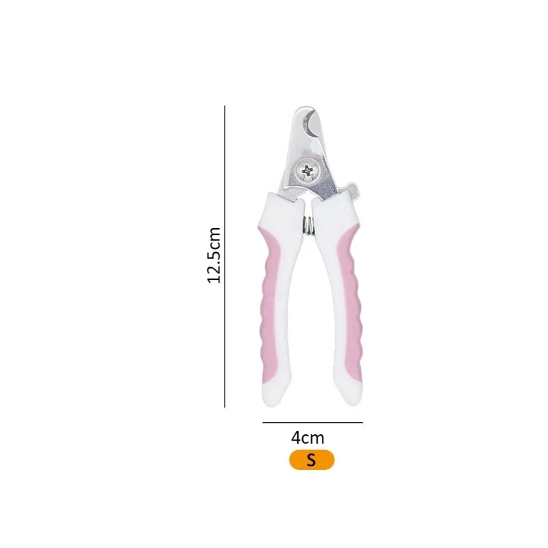 Stainless Steel Pet Nail Clipper – Labor-Saving Dog & Cat Trimmer