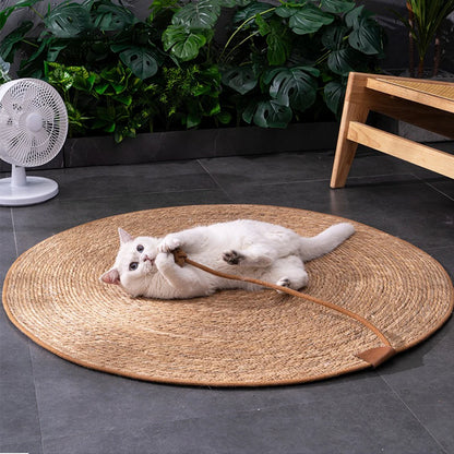 RattaPaw™ Cat Scratcher Rattan Mat