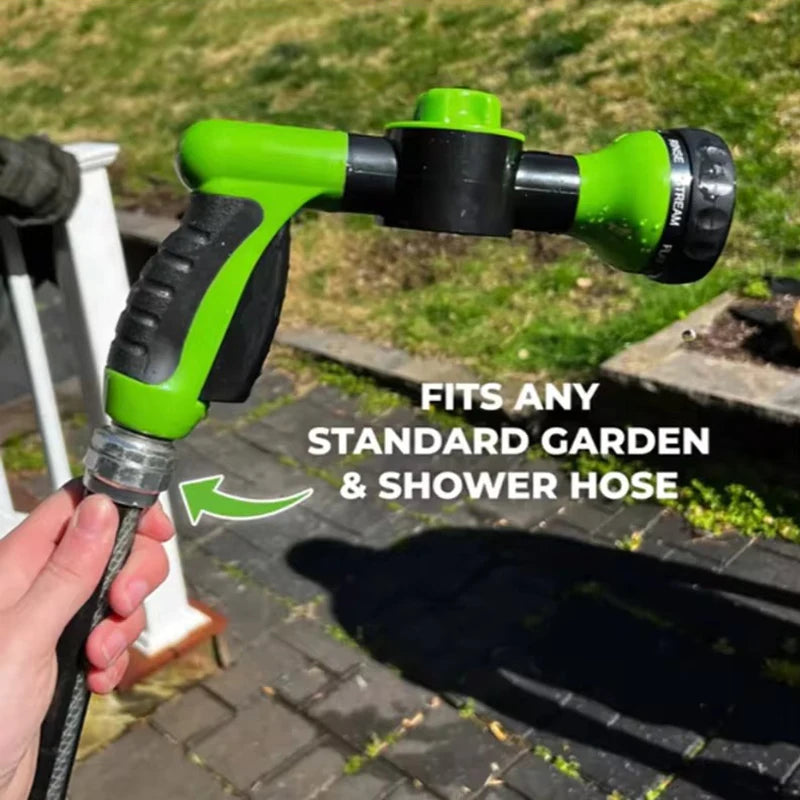 High-Pressure Dog Shower Hose Nozzle – 3 Mode Adjustable Pet Washing Cleaning Gun