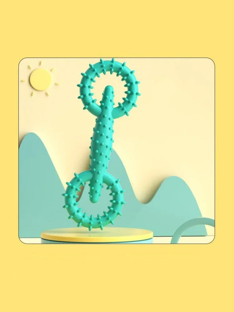 Dog Pull Ring Toy – Interactive Chew & Tug