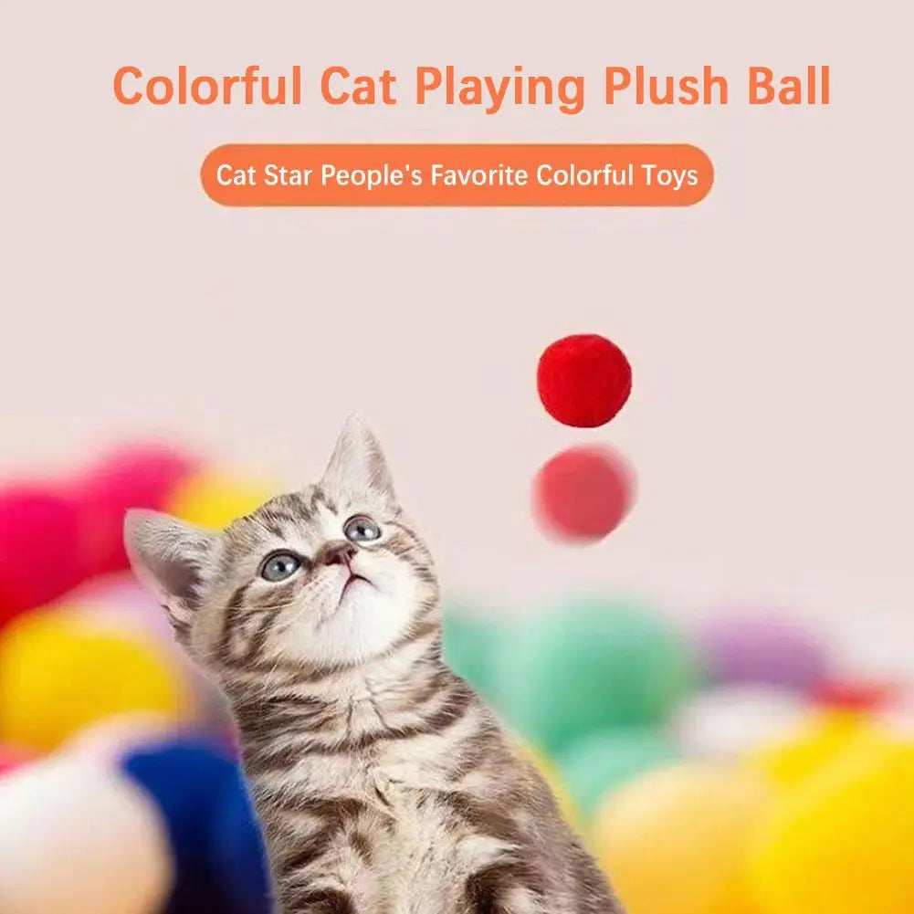 Interactive Cat Launcher Toy – Plush Ball Shooter