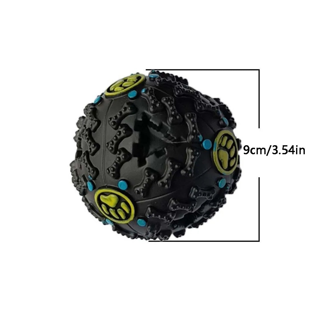 Black Molars Chew & Treat Dispensing Ball – Dog Educational Toy
