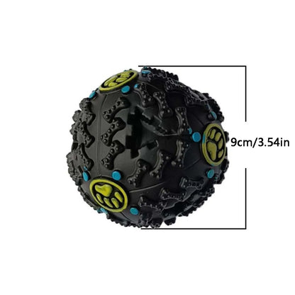 Black Molars Chew & Treat Dispensing Ball – Dog Educational Toy