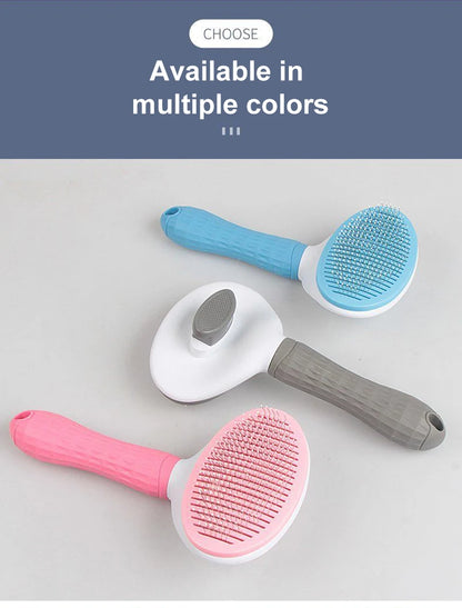 Long-Hair Pet Hair Remover Brush – Dog & Cat Grooming
