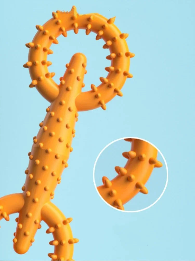 Dog Pull Ring Toy – Interactive Chew & Tug