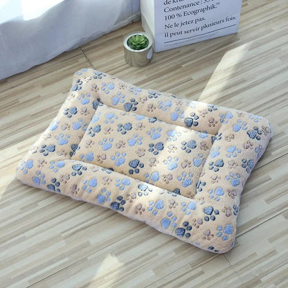Double-Sided Plush Pet Mat – Cozy Bed & Blanket