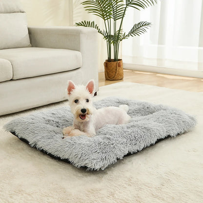 Plush Pet Bed House – Cozy Dog & Cat Sofa