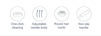 Long-Hair Pet Hair Remover Brush – Dog & Cat Grooming