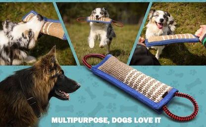 Coarse Jute Dog Chew Stick – Molar & Training Toy