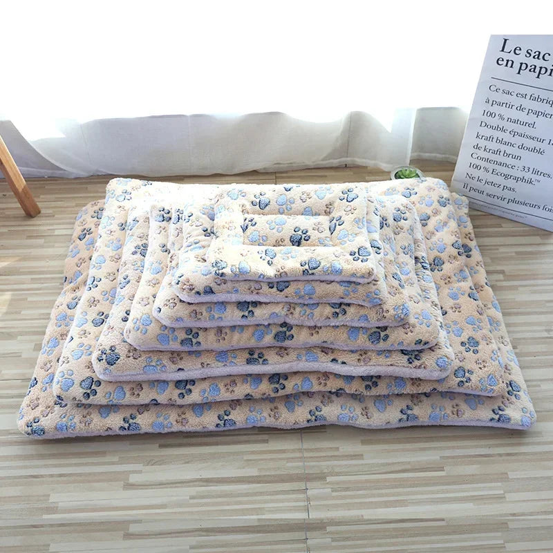 Double-Sided Plush Pet Mat – Cozy Bed & Blanket