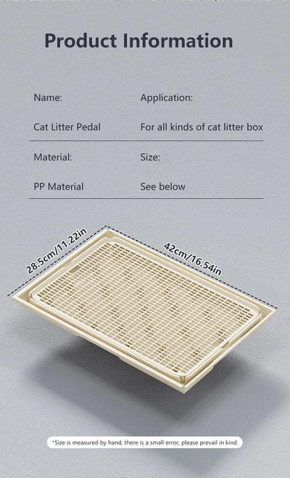 Waterproof Double-Layer Cat Litter Mat – Non-Slip & Easy Clean