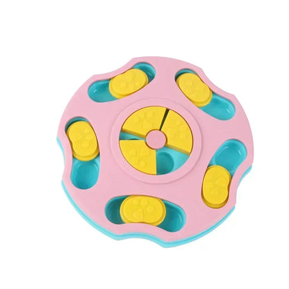 Interactive Dog & Cat Puzzle Feeder – Slow Eating Toy