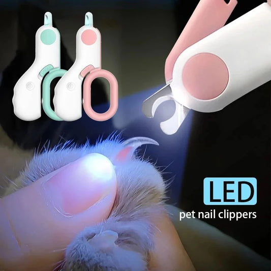 LED Pet Nail Clipper – Dog & Cat Claw Trimmer