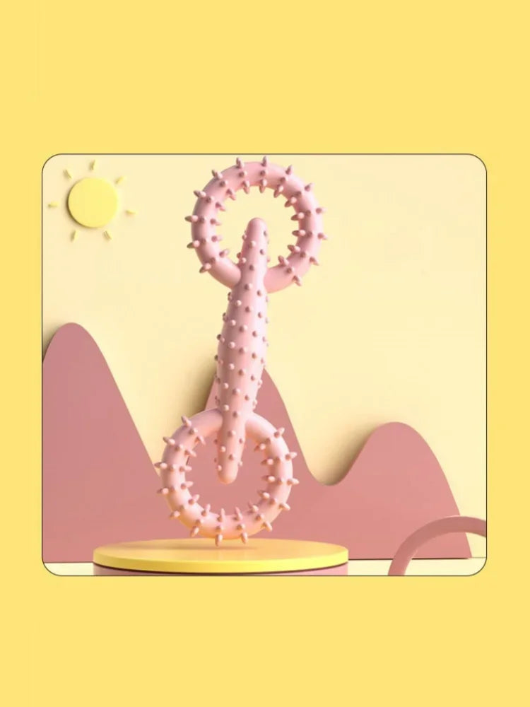 Dog Pull Ring Toy – Interactive Chew & Tug