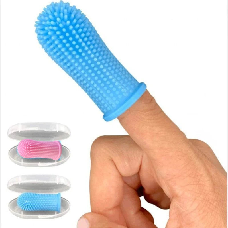 Super Soft Finger Toothbrush – Dog & Cat Dental Care
