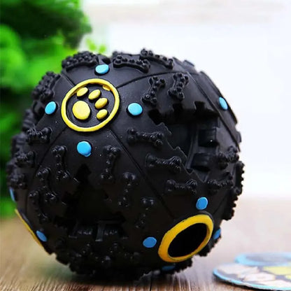 Black Molars Chew & Treat Dispensing Ball – Dog Educational Toy