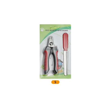 Stainless Steel Pet Nail Clipper – Labor-Saving Dog & Cat Trimmer
