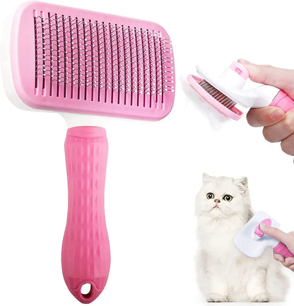 Long-Hair Pet Hair Remover Brush – Dog & Cat Grooming
