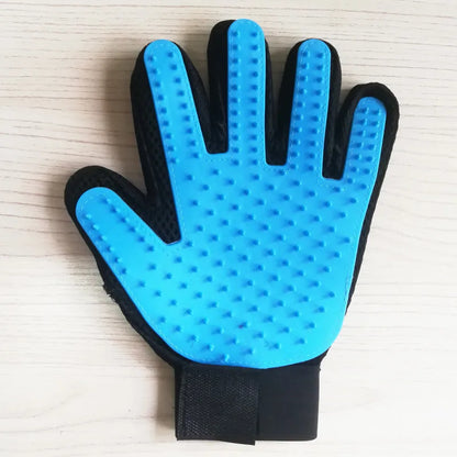 Pet Grooming Glove – Hair Remover & Massage Brush (6 Colors
