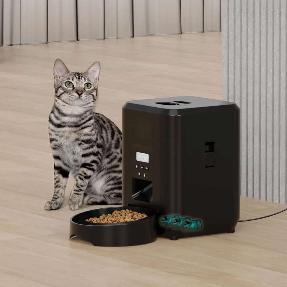 Smart Automatic Pet Feeder with Timed Portion Control