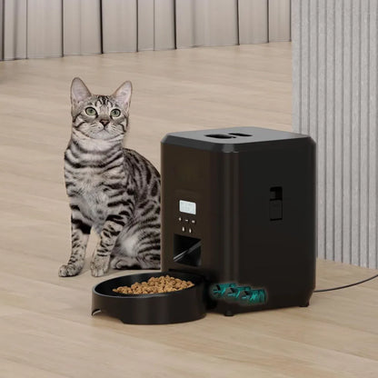 Smart Automatic Pet Feeder with Timed Portion Control