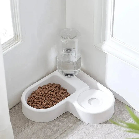 Automatic Pet Drinking & Feeding Bowl – Multi-Functional