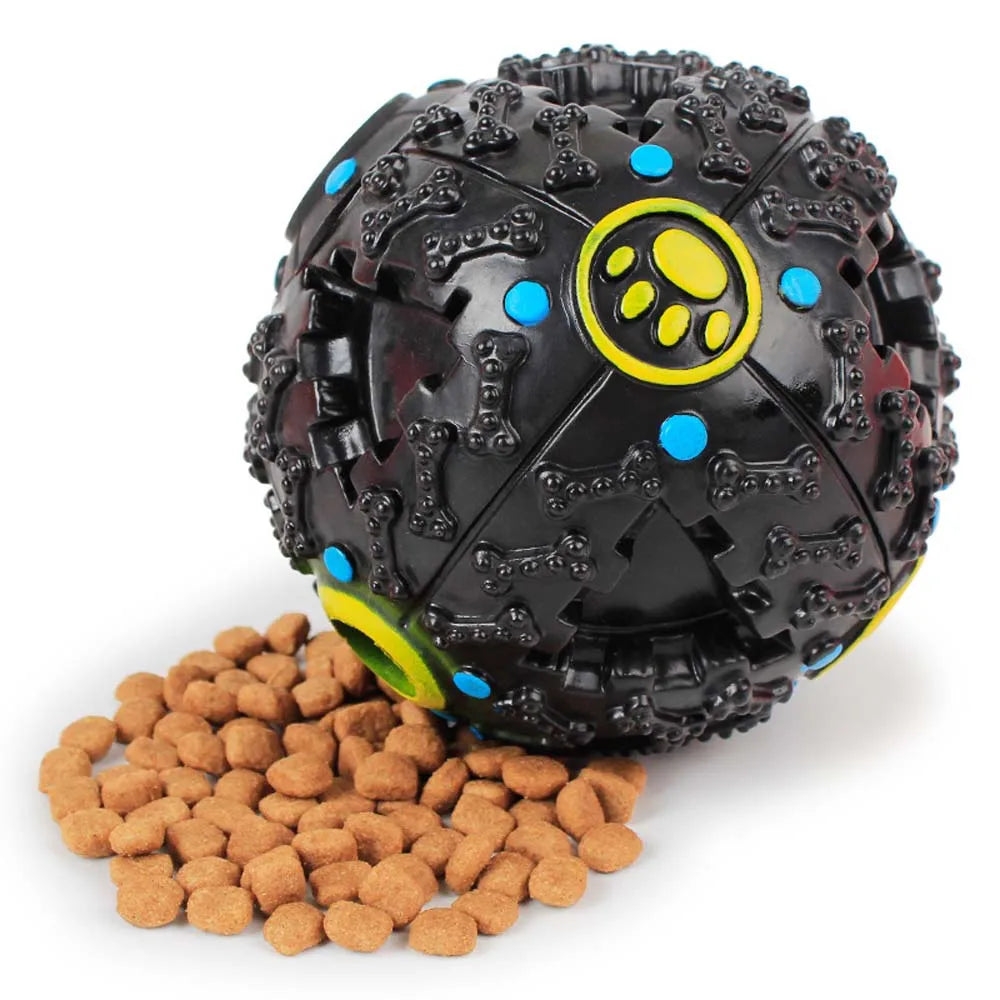 Black Molars Chew & Treat Dispensing Ball – Dog Educational Toy