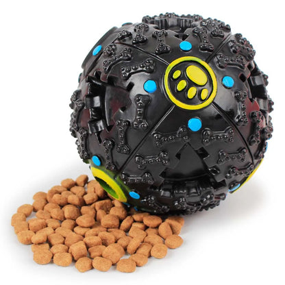 Black Molars Chew & Treat Dispensing Ball – Dog Educational Toy