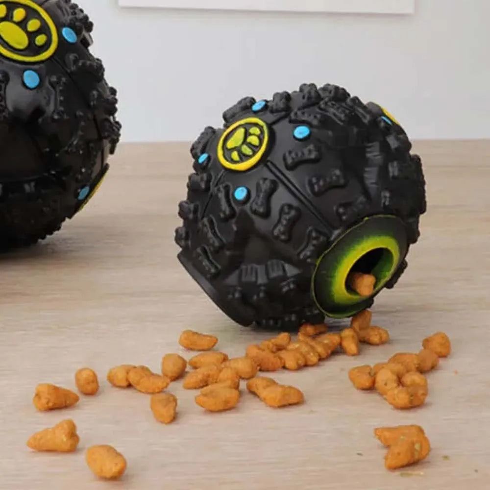 Black Molars Chew & Treat Dispensing Ball – Dog Educational Toy