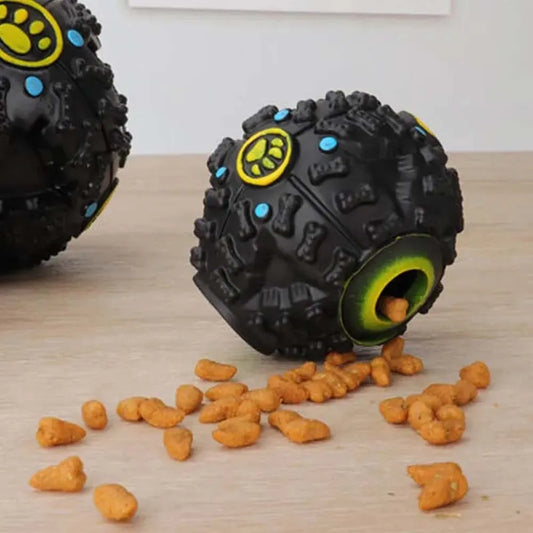 Black Molars Chew & Treat Dispensing Ball – Dog Educational Toy