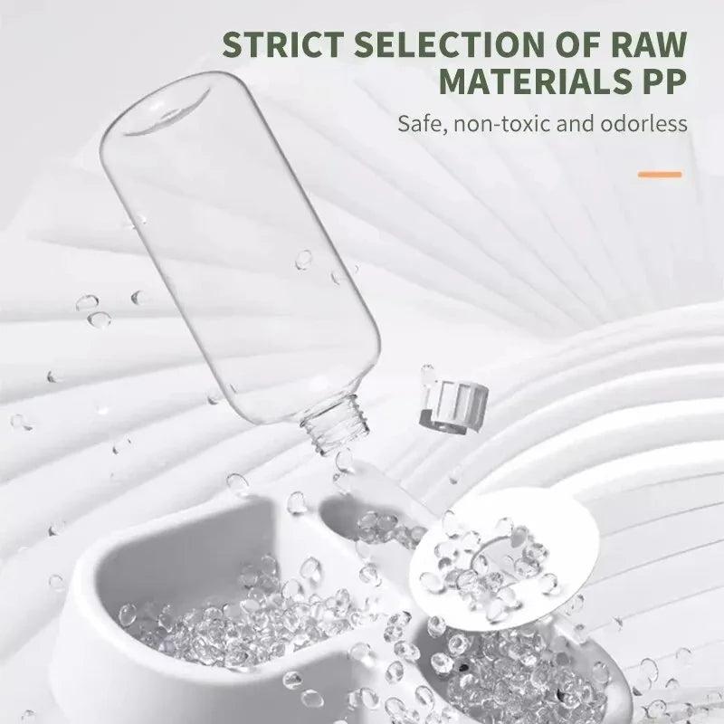 Automatic Pet Drinking & Feeding Bowl – Multi-Functional