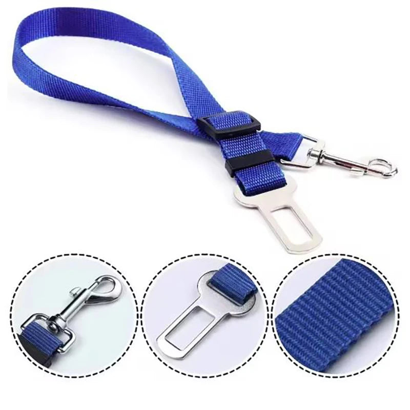 SafeRide™ Adjustable Dog Car Seat Belt Harness