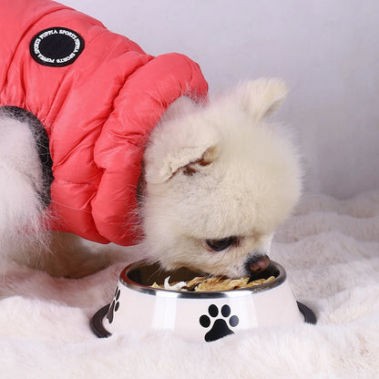 Stainless Steel Pet Food Bowl – Durable & Anti-Fall