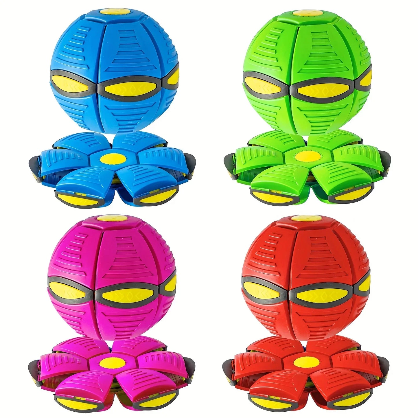 Flying Saucer Bouncing Dog Ball – Durable Outdoor Toy
