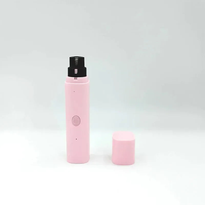 Electric Rechargeable Pet Nail Clipper – LED & Quiet Operation