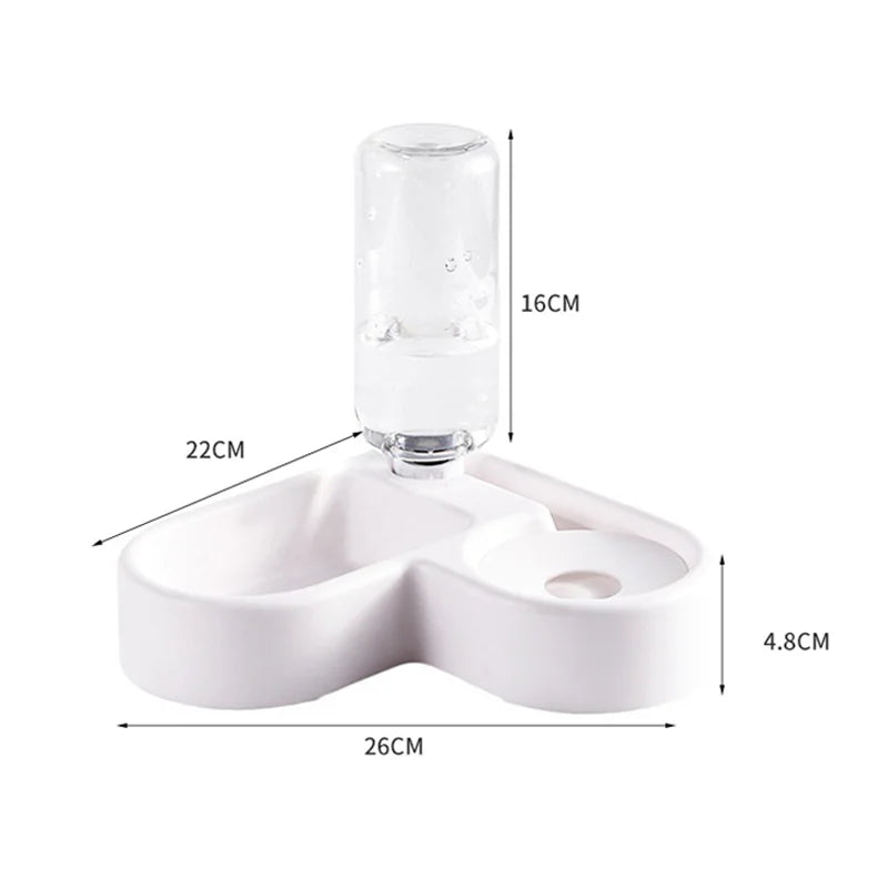 Automatic Pet Drinking & Feeding Bowl – Multi-Functional