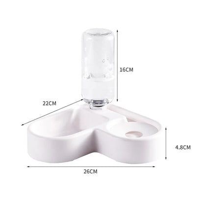 Automatic Pet Drinking & Feeding Bowl – Multi-Functional