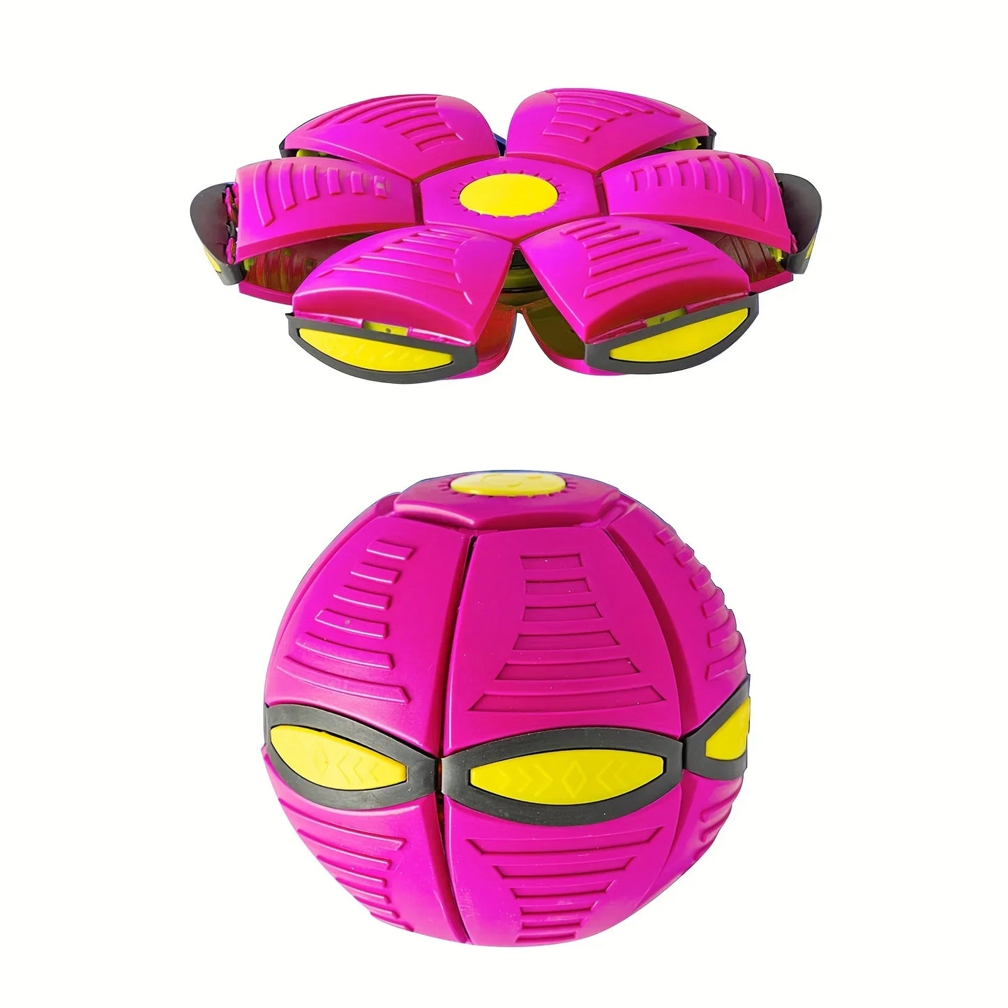 Flying Saucer Bouncing Dog Ball – Durable Outdoor Toy