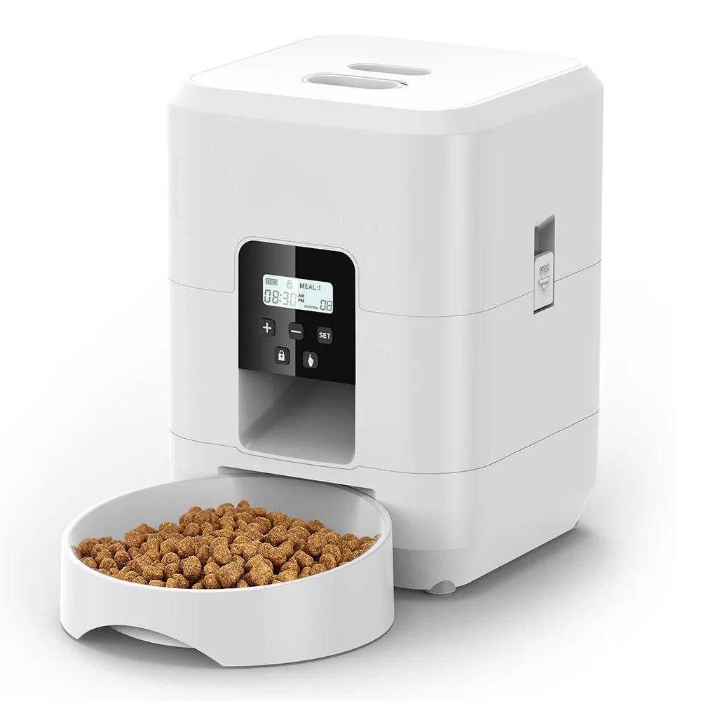 Smart Automatic Pet Feeder with Timed Portion Control