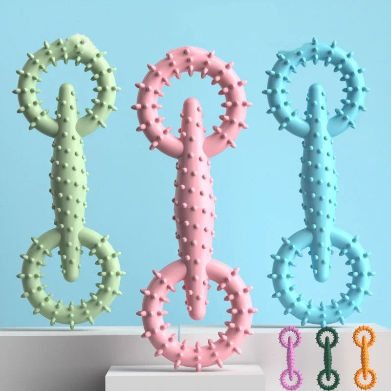 Dog Pull Ring Toy – Interactive Chew & Tug