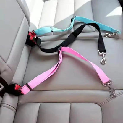SafeRide™ Adjustable Dog Car Seat Belt Harness