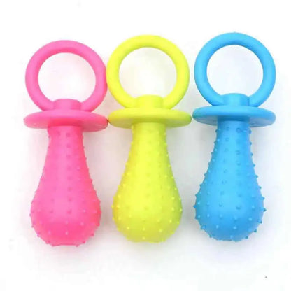 Small Dog Rubber Chew Toy – Teeth Cleaning & Training