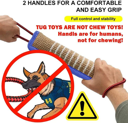 Coarse Jute Dog Chew Stick – Molar & Training Toy