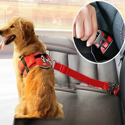 SafeRide™ Adjustable Dog Car Seat Belt Harness