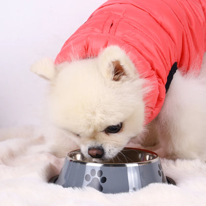 Stainless Steel Pet Food Bowl – Durable & Anti-Fall