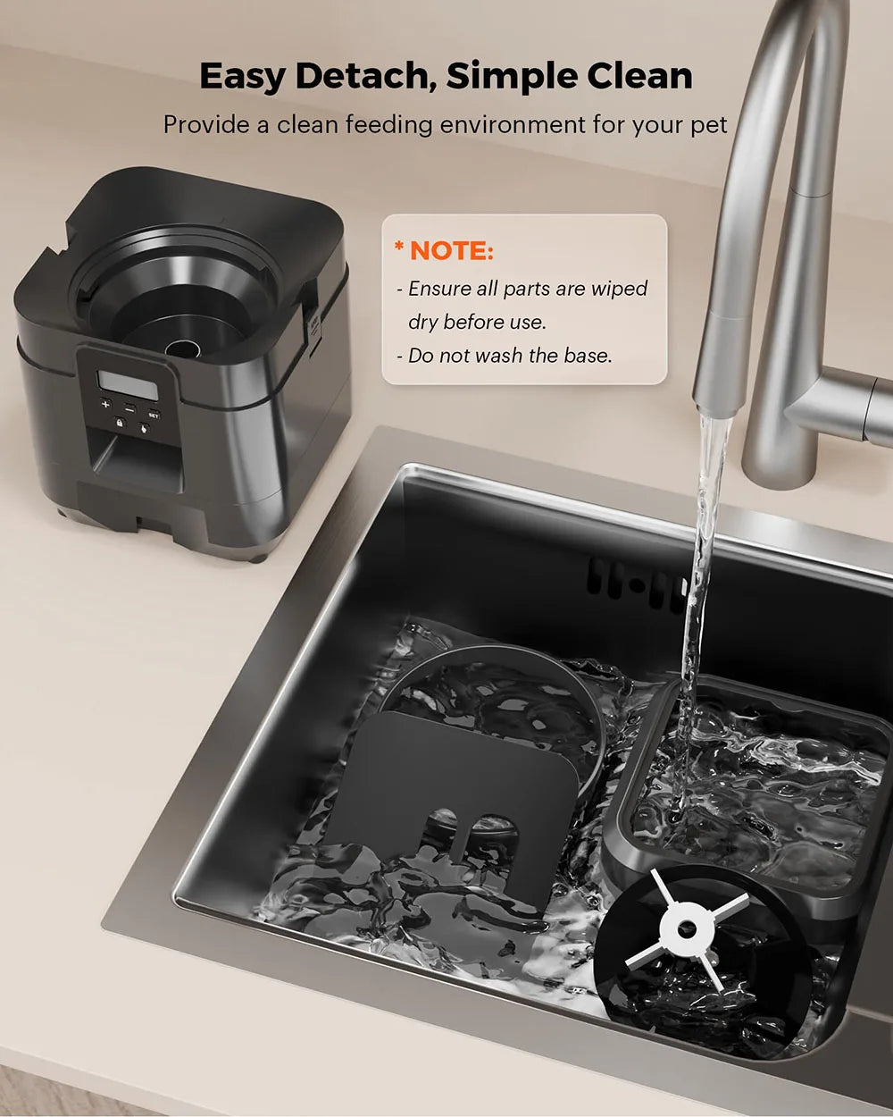 Smart Automatic Pet Feeder with Timed Portion Control