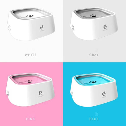 Anti-Spill Pet Water Bowl – Floating Design for Home & Travel