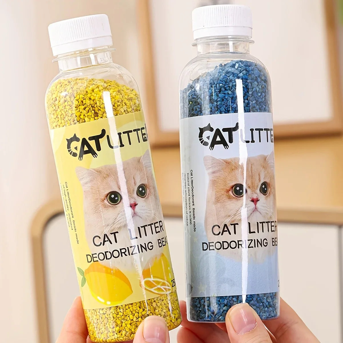 Cat Litter Deodorizing Beads – Air Purifier & Odor Remover